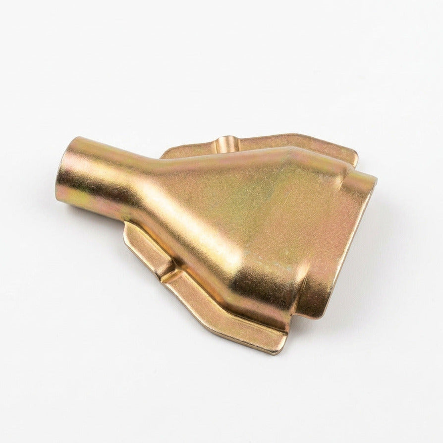 A bronze-colored metal half-shell designed for 300 x 60mm brake drums.