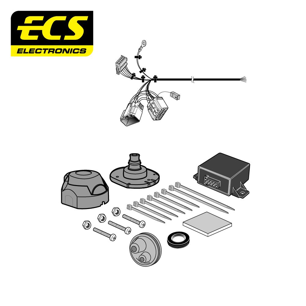 Towbar Wiring Kit FORD Focus Saloon 01/1999 - 01/2005 7 Pin FR002BEU