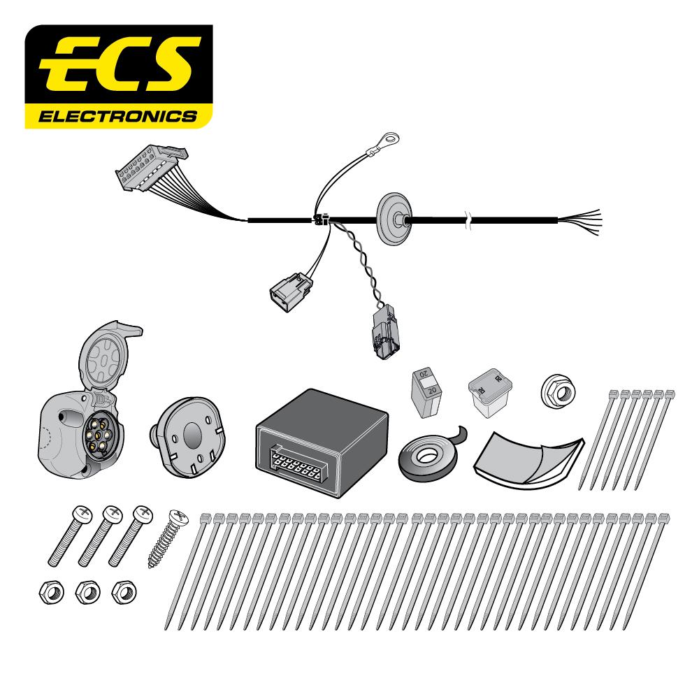 Towbar Wiring Kit FORD Transit Custom Van 06/2016 - 7 Pin FR083B1U