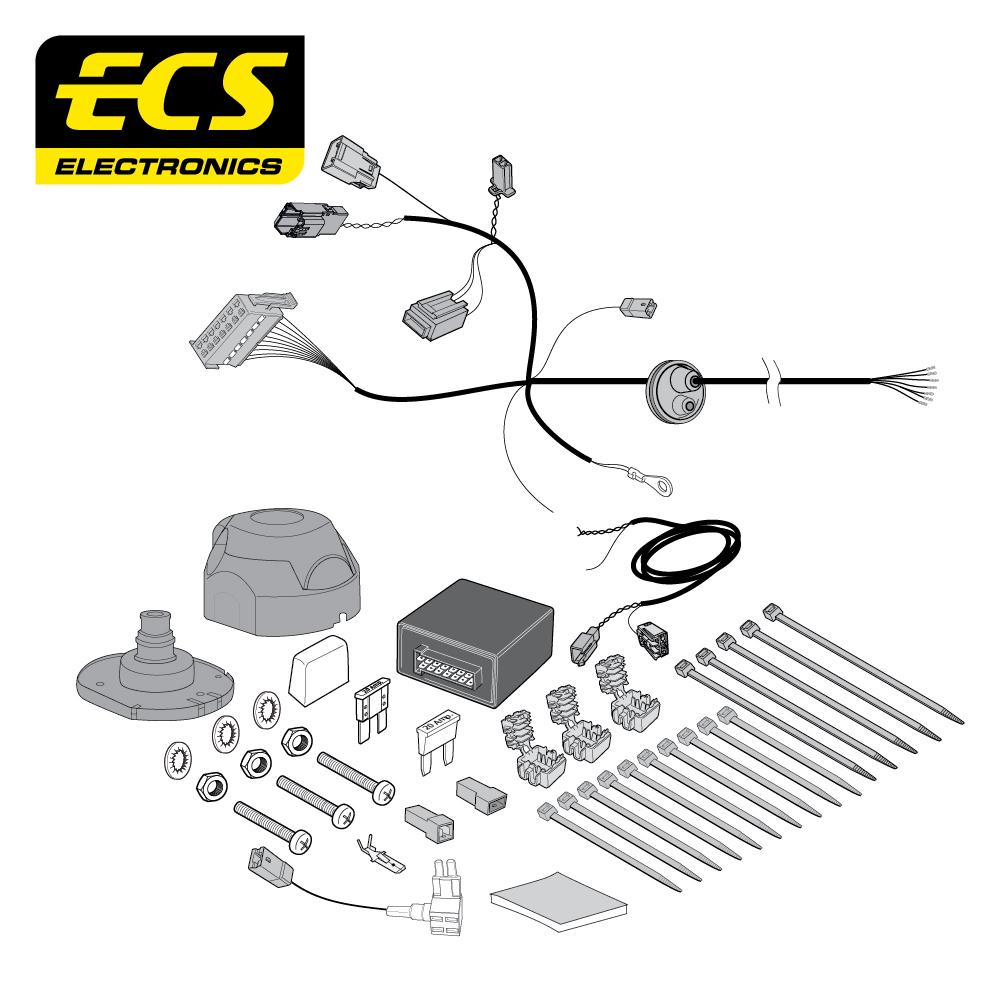 Towbar Wiring Kit FORD Focus Estate 10/2018 - 7 Pin FR10807U