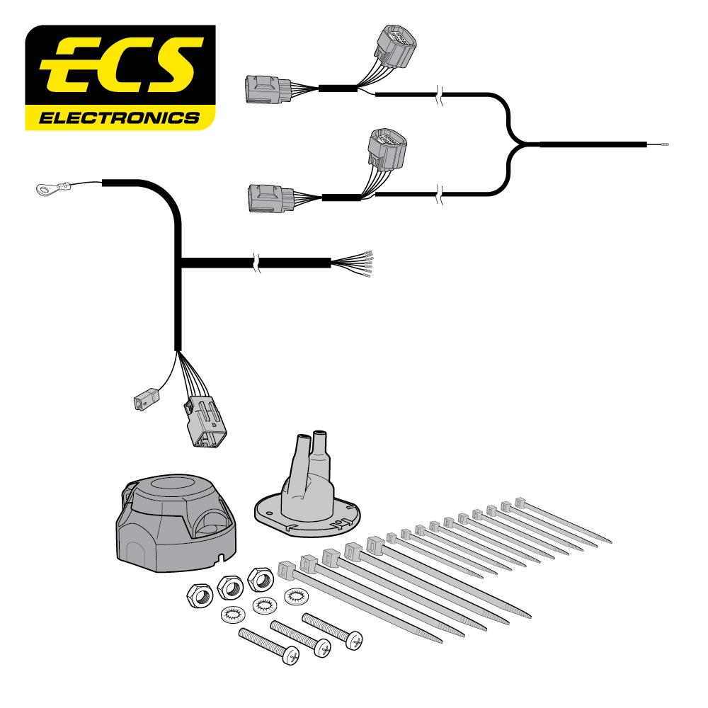 Towbar Wiring Kit RANGE ROVER RR Sport SUV 09/2009 - 08/2011 7 Pin LR01007U