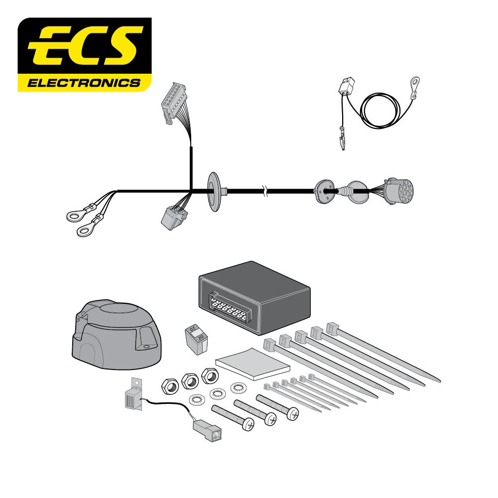 Towbar Wiring Kit LANDROVER Discovery Sport SUV 09/2019 - 12/2020 13 Pin LR02113U