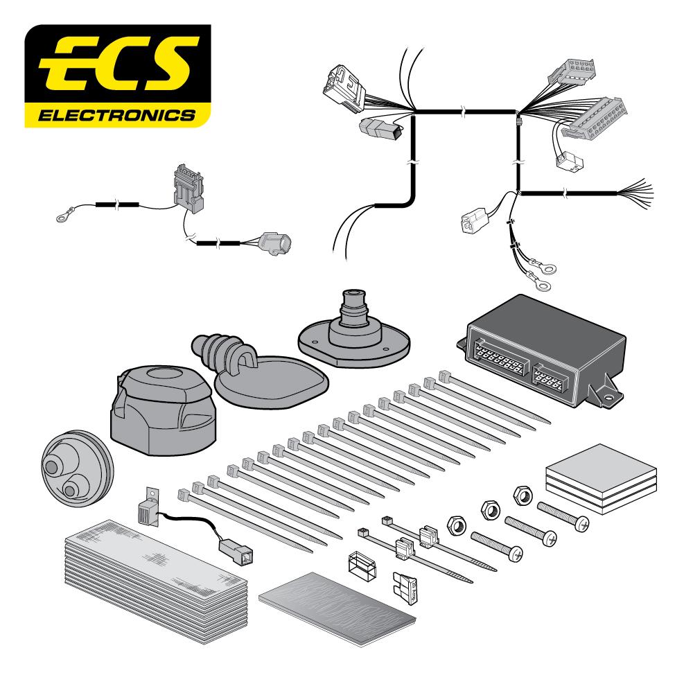 Towbar Wiring Kit CITROEN C4 Aircross SUV 05/2012 - 13 Pin MT114DHU