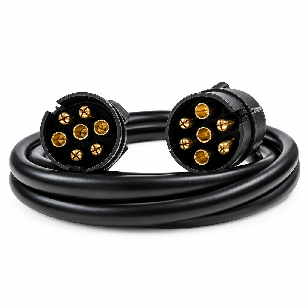 Maypole 7 Pin 2.5m 2×7 Pin Plugs & 7 Core Connecting Lead MP5888