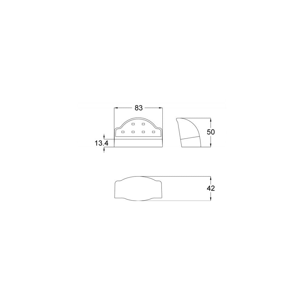 Maypole MP8228B LED Reverse / Fog / Number Plate Lamp - Image 3