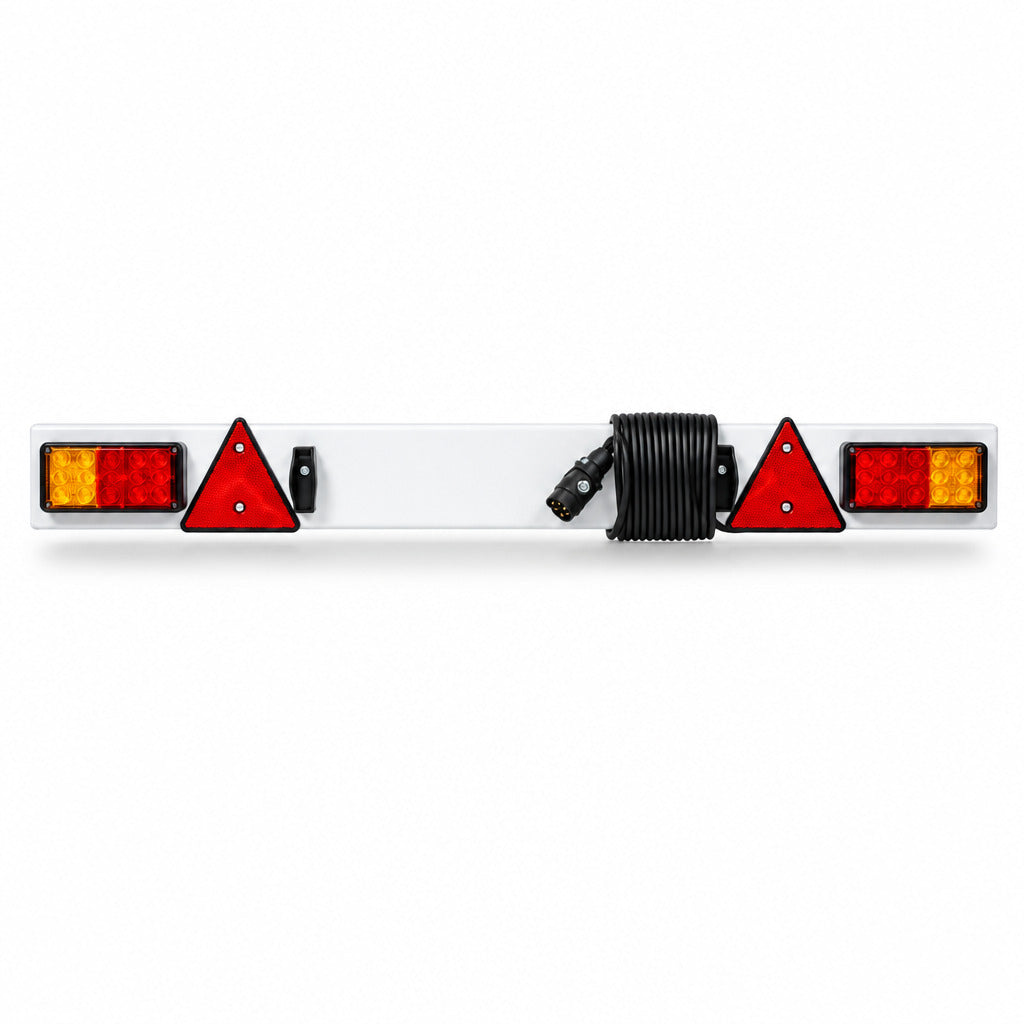 Maypole 1.3m LED Trailer Board Plus 5m Cable & Varivolt Lamps MP255PLED