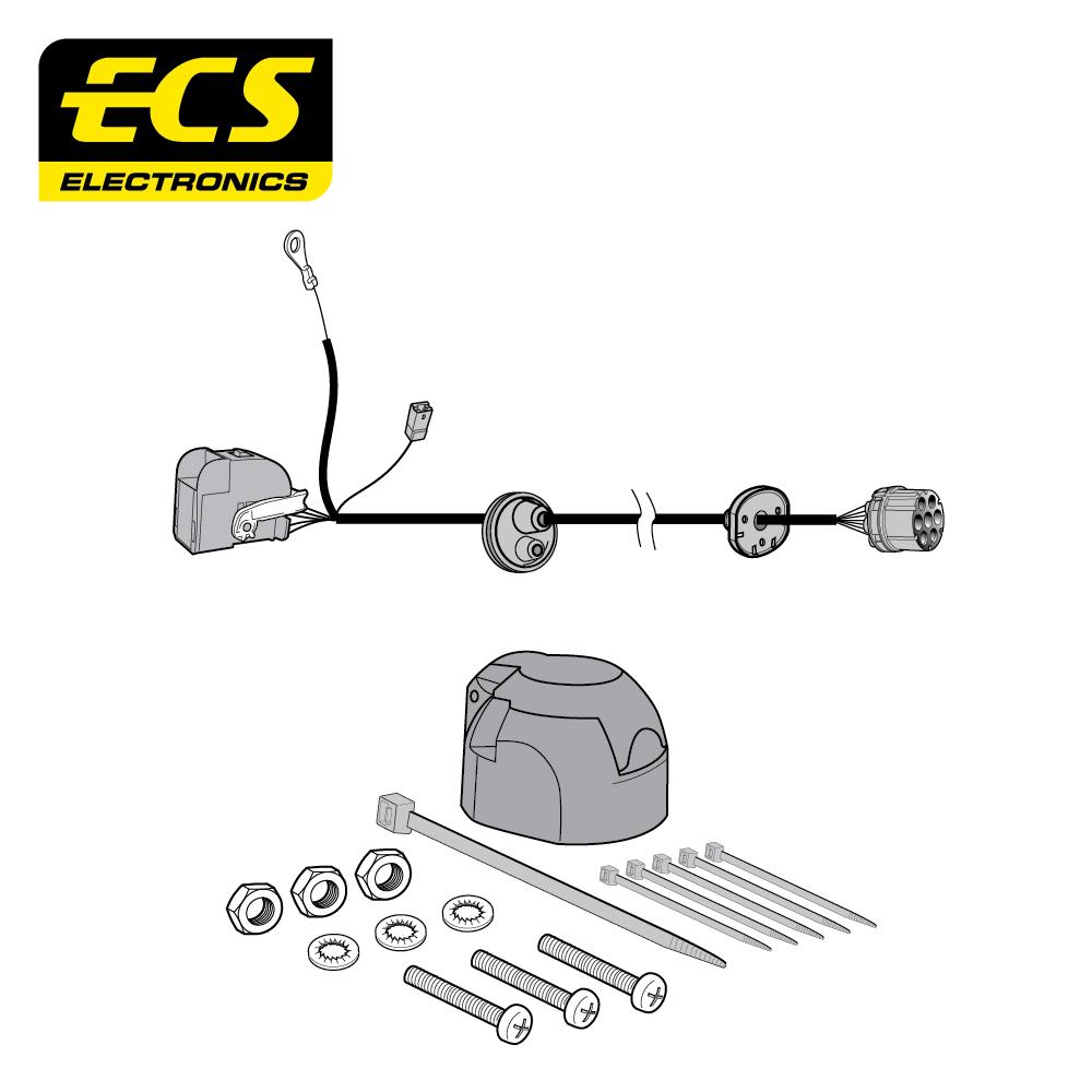 Towbar Wiring Kit INFINITI QX30 5 Door 12/2015 - 7 Pin NI12807U